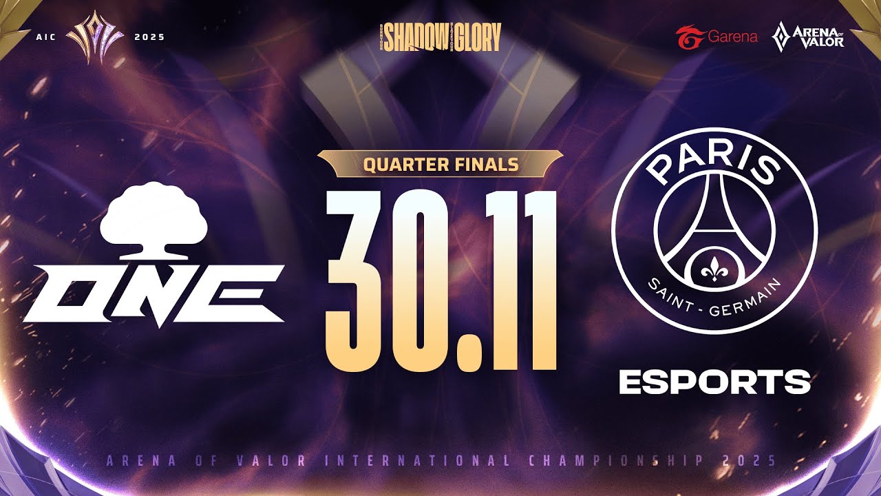 CATHAY ONE TEAM vs PSG ESPORTS | TỨ KẾT | AIC 2025 (30/11)