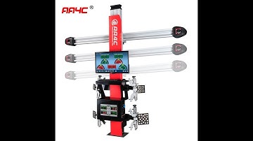 AA4C 3D wheel alignment machine AA-DT121BT  Exhibiton video
