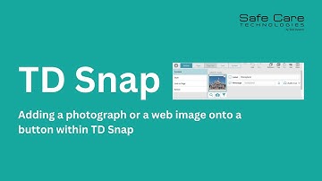 TD Snap: Adding a photograph or a web image onto a button within TD Snap