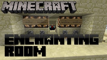 Minecraft: Fully Adjustible Compact Enchanting Room | 1.3 | 1.4 |