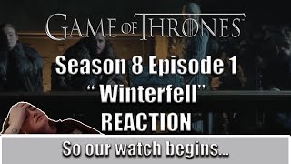GOT S8E1 Winterfell | Final Season Premiere Reaction April 2019