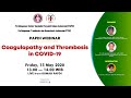 PAPDI WEBINAR 15 Mei 2020 | Coagulopathy and Thrombosis in COVID-19