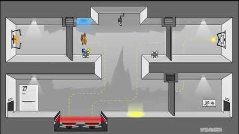 Portal Flash Version Walkthrough Levels 21 - 30