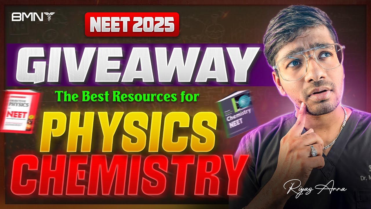 🔥 NEET 2025 Giveaway! FREE Physics & Chemistry Books + Mind Maps 📚🎯