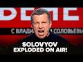 😮You WON&rsquo;T BELIEVE what SOLOVYOV pulled off! WILD confession LIVE on air. Putin could JAIL for this