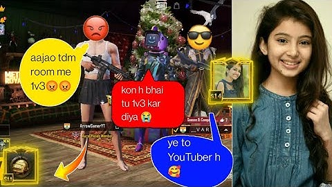 Random 3 players call me Noob / challenge for 1vs 3 TDM room (part - 56)