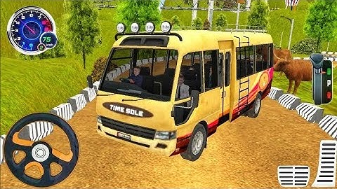 Bus Simulator 2025 | Real Minibus Simulator City Bus Driving Games 3D | Bus Game Android Gameplay