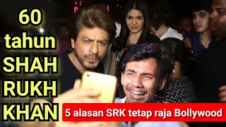 Download lagu Raja tetap raja, Shahrukh Khan spesial 60 tahun. 5 hal yang membuatnya jadi raja bollywood