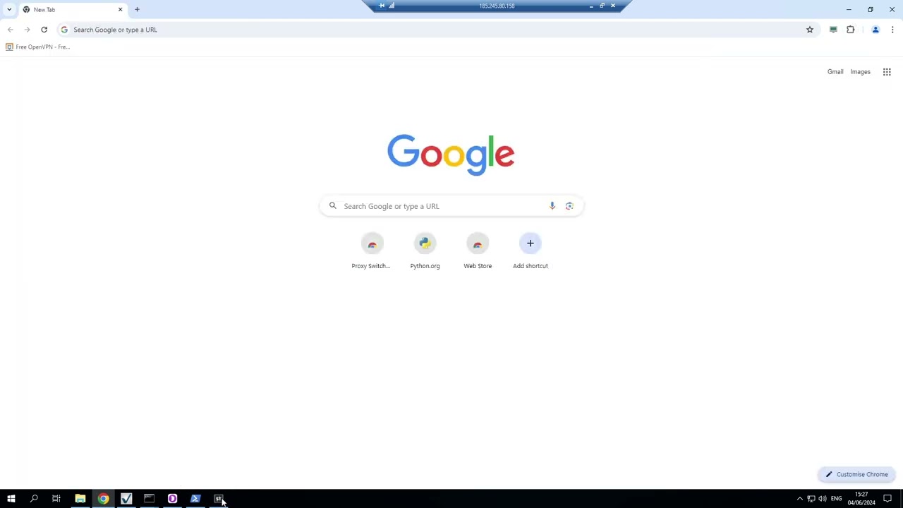 9. How to connect StacyBot to the Google Chrome browser