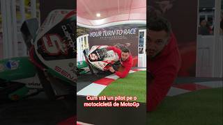 Cum stă un pilot pe o motocicletă de MotoGp