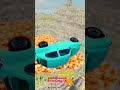 💥 Epic crashes🌈 Colorful cars🌋 Lava tests– BeamNG.drive 01 #beamng #shorts #beamngdrive #car #usa