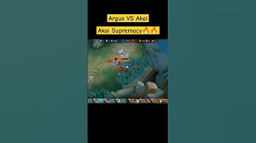 Argus vs Akai | Akai Domination 🔥🔥🔥 #shorts #mlbb #mobilelegends #argus #akai #1v1 #mlbbshorts