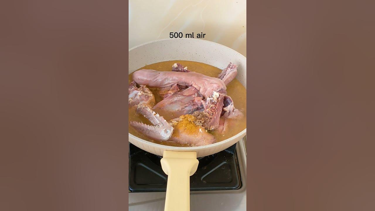 CARA MEMBUAT BEBEK UNGKEP UNTUK DISIMPAN DI KULKAS, BEBEK GORENG PRAKTIS