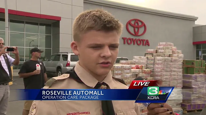 Donations pour in for KCRA 3's Operation Care Package