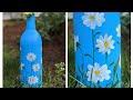 Bottle Painting Daisy Flower (English)