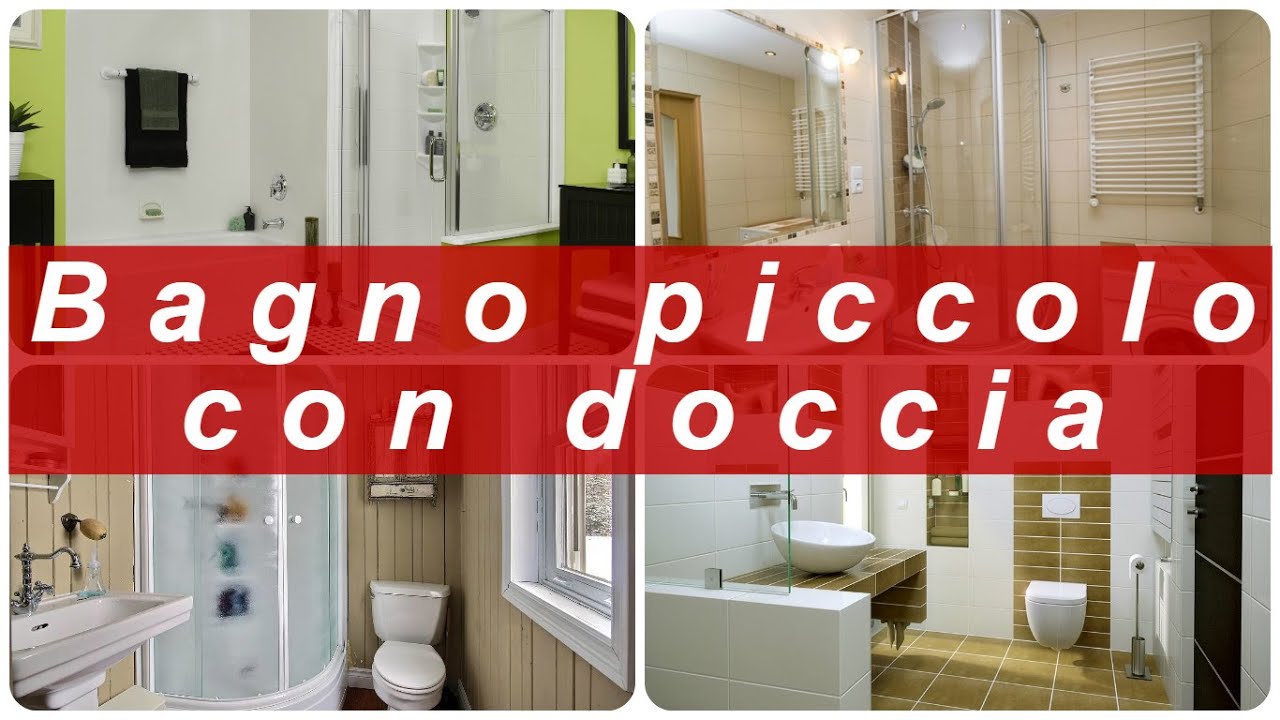 Bagno piccolo con doccia youtube Bagni piccolissimi soluzioni