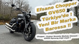 Barossa GV 650 İncelemesi | Eski Dost Yeni Marka | Chopper - Cruiser !