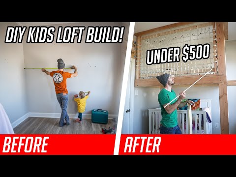 Video: DIY Kids Loft Build