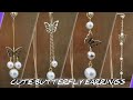 BUTTERFLY EARRINGS /HANDMADE / JEWELRY MAKING #20 / MY PASSION