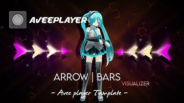 Arrow Bars || Avee Player Tamplate By @AB | Bikash Edits [Download Link In The Description]