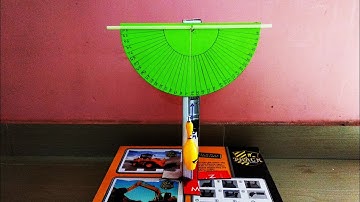 clinometer,tlm,how to make clinometer, project work, teaching, simple clinometer tlm project work