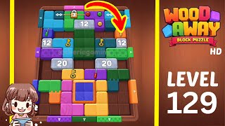 Wood Away Level 129 Solution Walkthrough