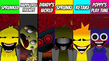 Incredibox Sprunki Retake: Every Monster Voice and New Mod Comparison