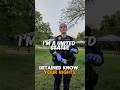 Cop faces a citizen who understands the law