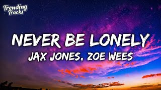 Jax Jones, Zoe Wees - Never Be Lonely (Lyrics) Resimi