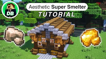 Minecraft: Super Smelter Tutorial (How to build 1.16 & 1.17)