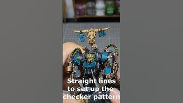 Painting Ork Checkers the Easy Way!
