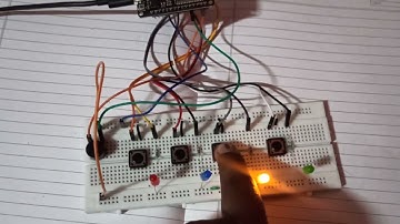Simmons game using esp 32