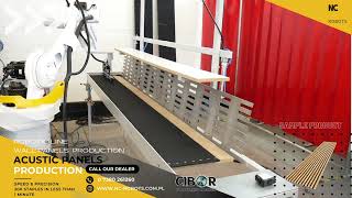 Nc Robots - Station For Sewing Acoustic Panels - Cibor W.m. Ltd - Uk Dealer