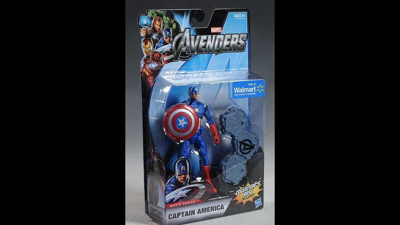The Avengers Movie Series 6 Inch Walmart Exclusive Captain America figure review