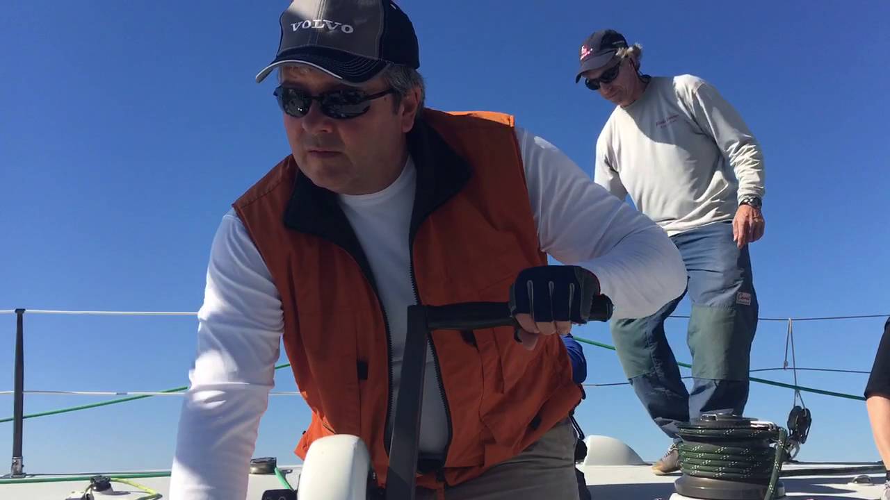 VO60 Wolfhound Spinnaker Sailing in Perfect Conditions YouTube