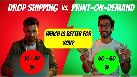 Drop shipping vs. Print-on-Demand: Which Is Better for You? | Debt Free Millionaires