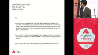 Taller técnico de Luis Jurado Cano en Cybercamp 2015 (English)