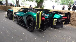 Aston Martin Valkyrie AMR Pro - Accelerations, Fly-by's & BRUTAL SOUNDS!