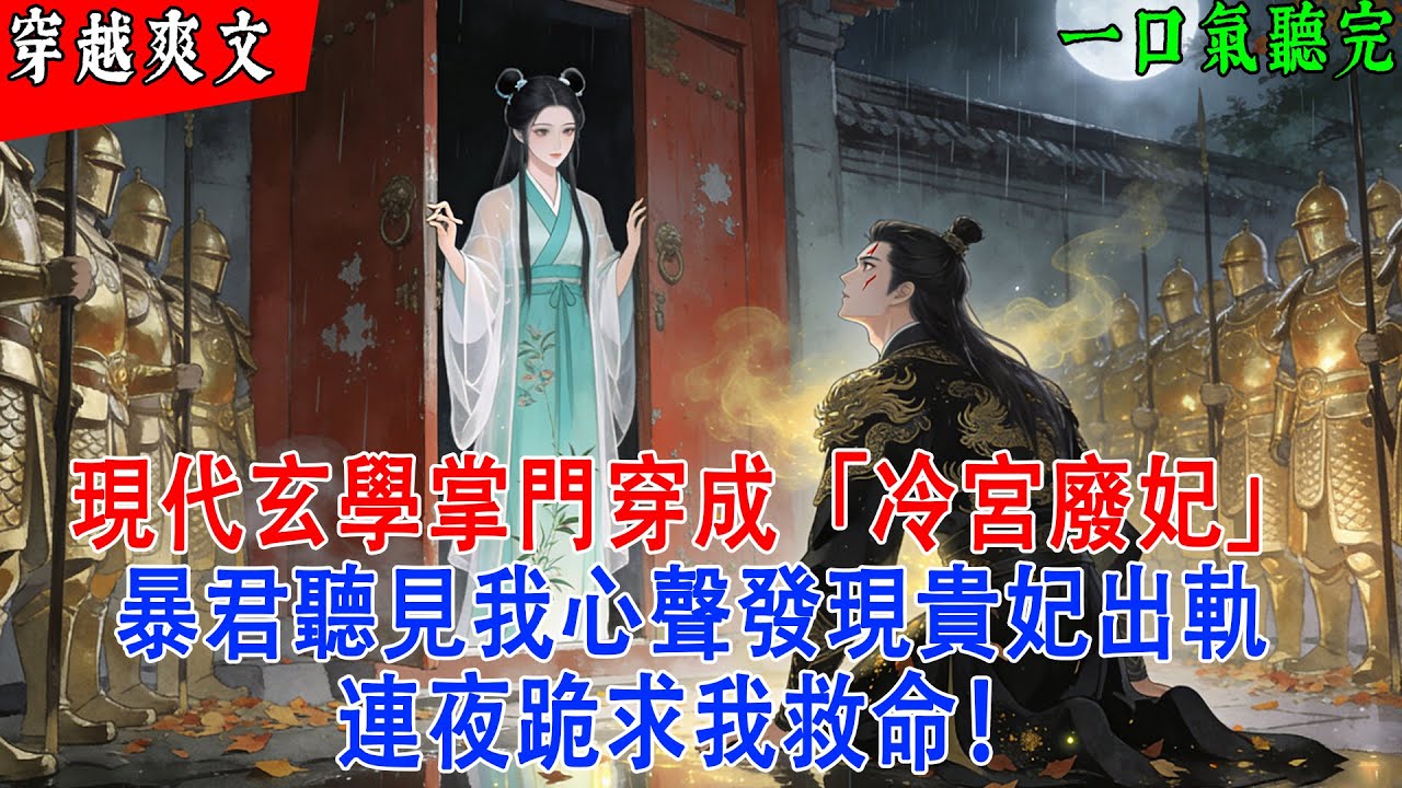 【完結小說】現代玄學掌門穿成冷宮廢妃，暴君聽見我心聲發現貴妃出軌，連夜推開冷宮大門跪求我救命。#完结小说 #穿越 #小说 #古言 #宫斗 #完結 #小說推薦 #一口氣看完