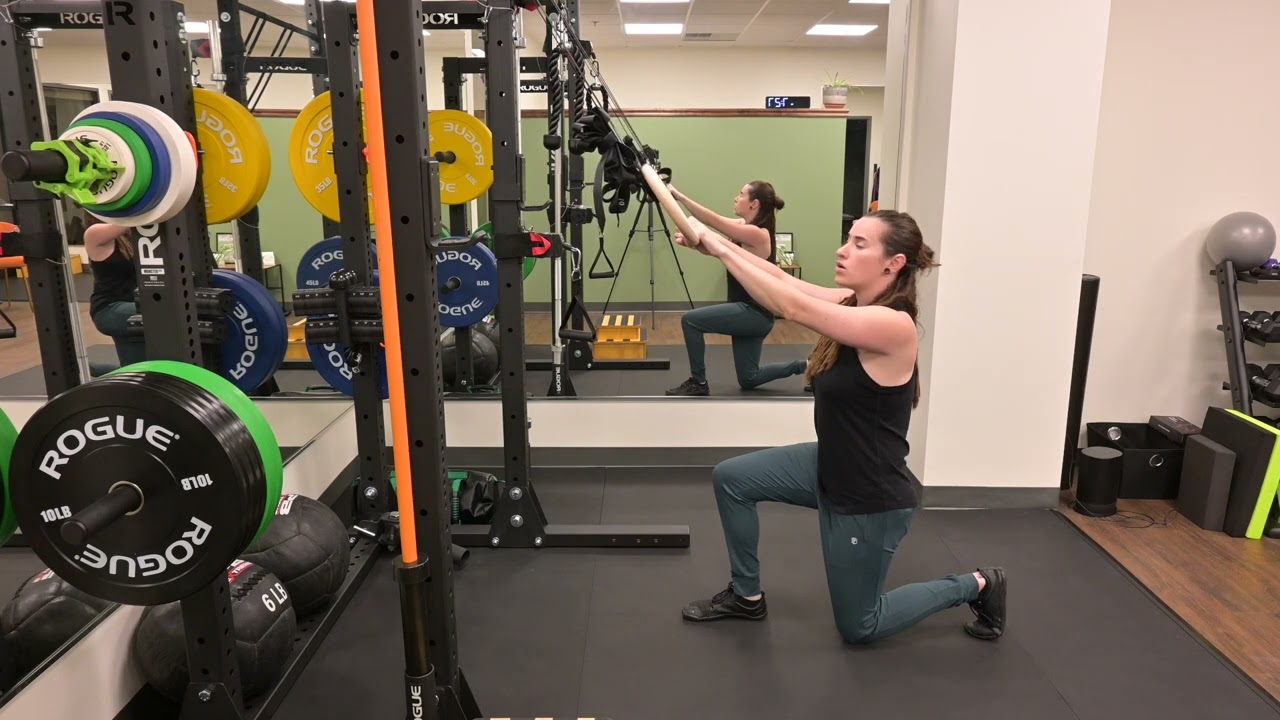 Week 153: How to Perform a Split Squat with Upper Body Assistance