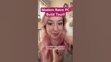 Modern Retro PC Setup Tour (Silverstone FLP01) #sleeperbuild