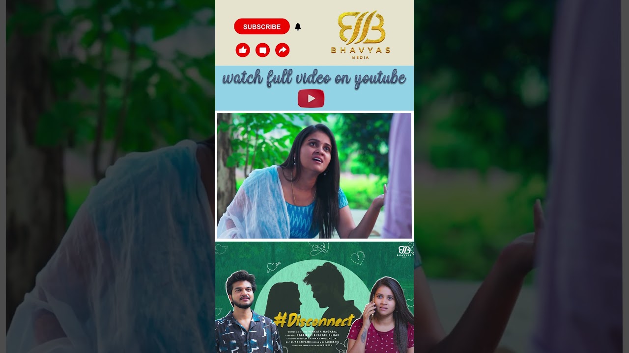 Disconnect | Telugu Short Film | Venkata Nagaraj | Bhavyas Media