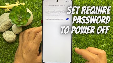 How to Set Require Password to Power off OnePlus Nord CE 3 Lite 5G