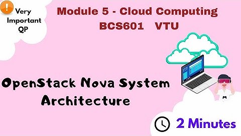 Open stack Nova system architecture explained | BCS601 | Cloud Computing module 5 important|VTU 2025