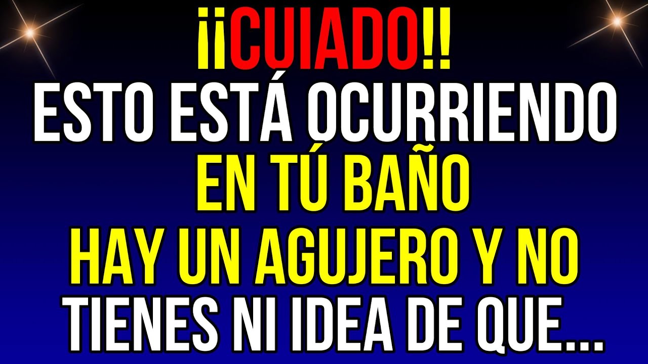 ¡CUIDADO! Esto está OCURRIENDO en tu BAÑO...| Mensaje de Dios | #god #godmessage
