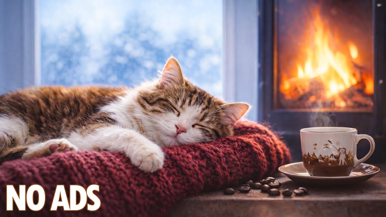 12 часов музыки для снятия стресса и исцеления кошек 😸 Успокаивающая музыка для глубокого сна