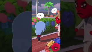 Well the first fight on the island. #tomodachilife #tomodachilifelivingthedream