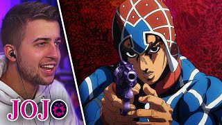 SEX PISTOLS VS KRAFT WORK JoJos Bizarre Adventure Episode 8 REACTION (Golden Wind)