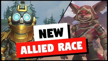 NEW Allied Races - Vulpera and Mechagnome Coming in WoW Patch 8.3 | World of Warcraft
