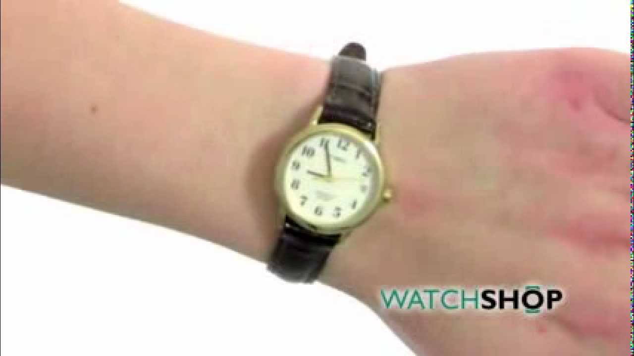 Ladies' Timex Indiglo Easy Reader Watch (T20071) - YouTube